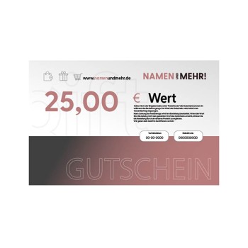 Gutscheine | Namenundmehr.de